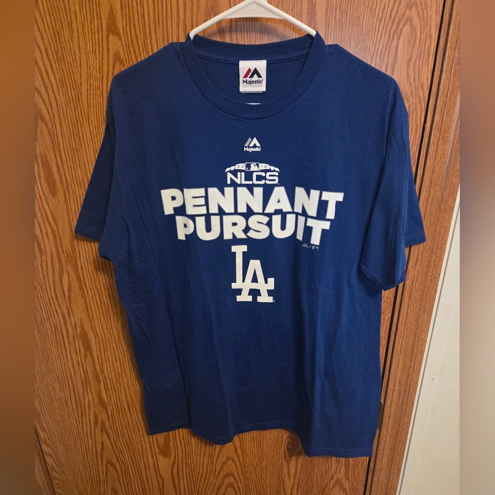 Majestic Los Angeles Dodgers Shirt Sz Large Men's NWOT MLB